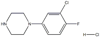 1-(3-氯-4-氟苯基)哌嗪单盐酸盐