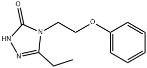 5-乙基-4-(2-苯氧基乙基)-2H-1,2,4-三氮唑-3(4H)-酮