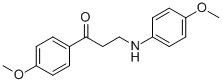 3-(4-METHOXYANILINO)-1-(4-METHOXYPHENYL)-1-PROPANONE