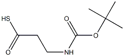 Propanethioicacid,3-[[(1,1-dimethylethoxy)carbonyl]amino]-(9CI)