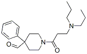 1-[3-(dipropylamino)propanoyl]-4-phenyl-piperidine-4-carbaldehyde
