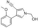 1-(HYDROXYMETHYL)-4-(2-METHOXYPHENYL)-1H-PYRROLE-3-CARBONITRILE