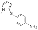 4-[(1-METHYL-1H-IMIDAZOL-2-YL)THIO]ANILINE