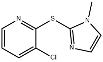 3-Chloro-2-(1-methyl-1H-imidazol-2-ylsulfanyl)-pyridine