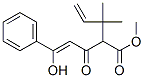 2-(1,1-Dimethyl-2-propenyl)-5-hydroxy-3-oxo-5-phenyl-4-pentenoic acid methyl ester