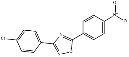 3-(4-chlorophenyl)-5-{4-nitrophenyl}-1,2,4-oxadiazole
