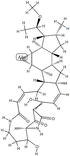 (4R,5S,26R)-4,5-Epoxy-4,5-dihydro-16-hydroxy-26-methoxyikarugamycin