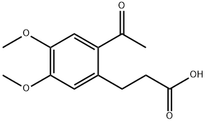 3-(2-乙酰基-4,5-二甲氧基苯基)丙酸