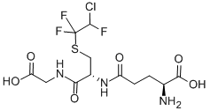 S-(2-chloro-1,1,2-trifluoroethyl)glutathione