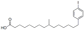 4-iodophenyl-9-methylpentadecanoic acid