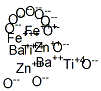 Barium iron titanium zinc oxide