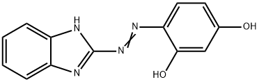 2-(2',4'-dihydroxyphenyl-1-azo)benzimidazole