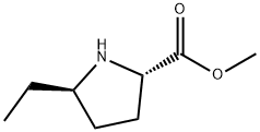 Proline, 5-ethyl-, methyl ester, trans- (9CI)