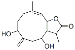3a,4,5,6,7,8,9,11a-Octahydro-4,7-dihydroxy-3,10-dimethyl-6-methylenecyclodeca[b]furan-2(3H)-one