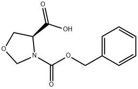 (S)-(+)-3-(苄氧羰基)-恶唑烷-4-羧酸