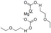 2-ethoxyethyl hydrogen carbonate, magnesium salt