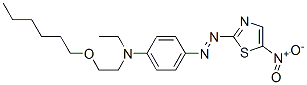 N-ethyl-N-[2-(hexyloxy)ethyl]-4-[(5-nitrothiazol-2-yl)azo]aniline