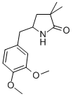 2-Pyrrolidinone, 5-((3,4-dimethoxyphenyl)methyl)-3,3-dimethyl-