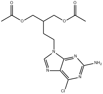 9-(4-乙酰氧基-3-乙酰氧甲基丁基)-2-氨基-6-氯嘌呤