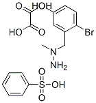 m-Cresol, 4-bromo-.alpha.-(1-methylhydrazino)-, benzenesulfonate, oxalate