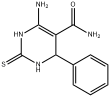 6-AMINO-4-PHENYL-2-THIOXO-1,2,3,4-TETRAHYDRO-PYRIMIDINE-5-CARBOXYLIC ACID AMIDE