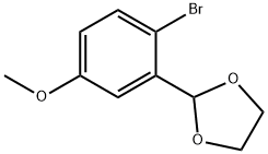 2-(2-溴-5-甲氧苯基)-1,3-二噁戊环