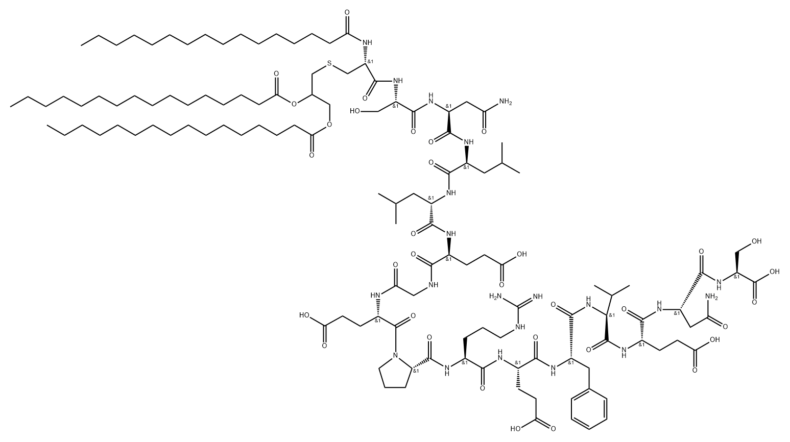 tripalmitoyl-S-glyceryl-cysteine-epidermal growth factor receptor(516-529)