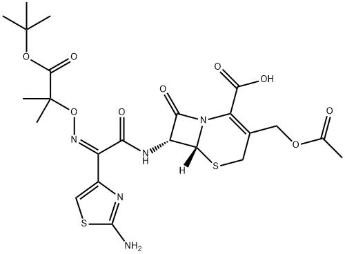 7β-[(Z)-2-(2-AMinothiazol-4-yl)-2-(1-carboxy-1-MethylethoxyiMino)acetaMido]-3-acetoxyMethyl-3-cepheM-4-carboxylic Acid tert-Butyl Ester