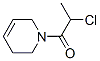 Pyridine, 1-(2-chloro-1-oxopropyl)-1,2,3,6-tetrahydro- (9CI)
