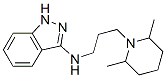N-[3-(2,6-dimethyl-1-piperidyl)propyl]-1H-indazol-3-amine