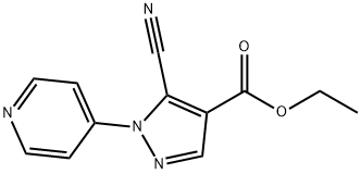 5-氰基-1-(4-吡啶基)-1H-吡唑-4-羧酸乙酯