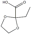 1,3-Dioxolane-2-carboxylicacid,2-ethyl-(6CI,9CI)