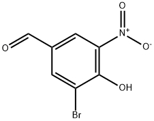 3-溴-4-羟基-5-硝基苯甲醛