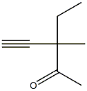4-Pentyn-2-one, 3-ethyl-3-methyl- (6CI,9CI)