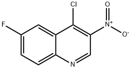 4-CHLORO-6-FLUORO-3-NITRO-QUINOLINE