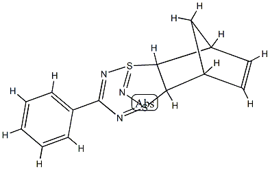 3-Phenyl-1,5-epinitrilo-6,9-methano-5a,6,9,9a-tetrahydro-1,5-dithia(IV)-5H-2,4-benzodiazepine