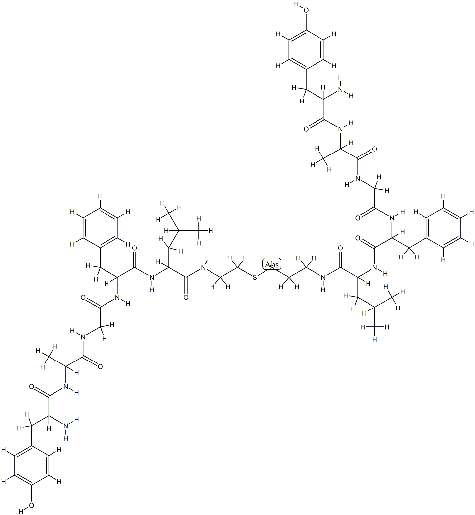 enkephalin-Leu, Ala(2)-cystamine-dimer-
