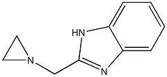 Benzimidazole, 2-(1-aziridinylmethyl)- (6CI)