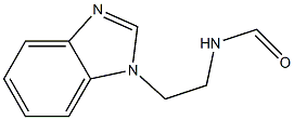 Formamide, N-[2-(1-benzimidazolyl)ethyl]- (6CI)