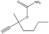 Carbamic acid, 1-butyl-1-methyl-2-propynyl ester (6CI)