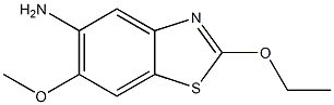 Benzothiazole, 5-amino-2-ethoxy-6-methoxy- (6CI)