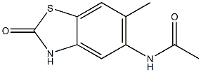 2-Benzothiazolol,5-acetamido-6-methyl-(6CI)