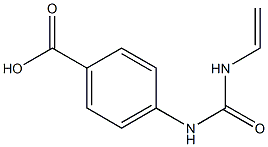 Benzoic acid, p-3-vinylureido- (6CI)