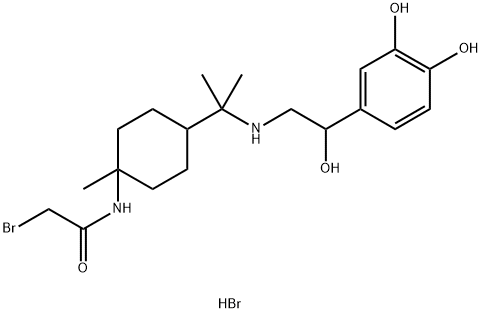 bromoacetylaminomenthylnorepinephrine