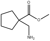 Cyclopentanecarboxylic  acid,  1-(aminomethyl)-,  methyl  ester