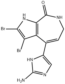 4-(2-Amino-1H-imidazol-4-yl)-2,3-dibromo-6,7-dihydropyrrolo[2,3-c]azepin-8(1H)-one