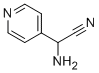 4-Pyridineacetonitrile,alpha-amino-(6CI)