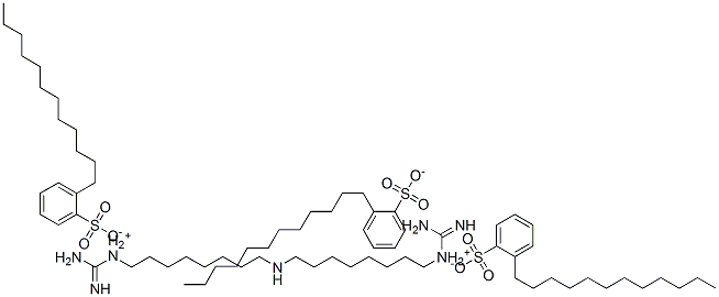 1,1'-Iminodi(octamethylene)diguanidinium tris(dodecylbenzenesulfonate)
