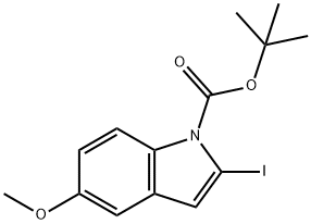 2-碘-5-甲氧基-1H-吲哚-1-羧酸叔丁酯