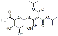 1-mercapto-2,2-di-(isopropoxycarbonyl)ethenyl-1-thioglucosiduronic acid